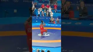 At 41, Mijaín López wins his 5th Olympic gold at Paris 2024 and retires as the GOAT! #shorts