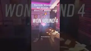 Twitch Strats on R6 Siege You Should Never Use🔥 