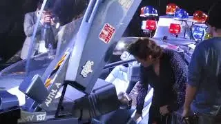 Blade Runner: Sean Young rides Police Spinner