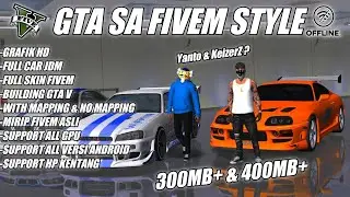 GTA SA FIVEM STYLE LITE VERSION FULL MOD NEW 300MB ‼️ GTA SA GTA V STYLE