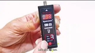 SW33 MARK2 | SURECOM SW-33 markII 125-525 Mhz Mini Digital VHF/UHF Power & SWR Meter