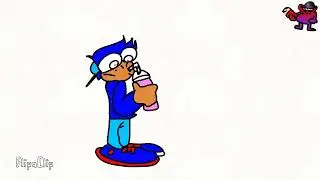 trying the grimace shake (animated)