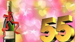 ФУТАЖ С ЮБИЛЕЕМ 55 лет 1