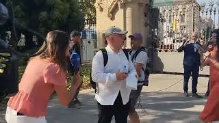 L'advocat de Puigdemont, Gonzalo Boye, entra a la Ciutadella el dia del retorn de Puigdemont