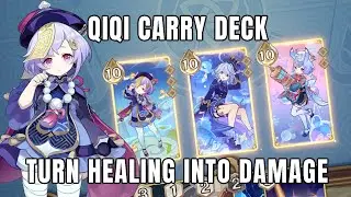 Qiqi Gets Stronger With More Heals! | Genshin TCG