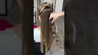 Нежная укладка на плойку