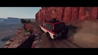 BeamNG.drive | Off-roading with Nissan Patrol Y60 in Utah,USA