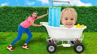 Chris và mẹ học những thói quen tốt và quy tắc an toàn cho trẻ