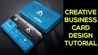 How To Design A Creative Business Card In Photoshop [TUTORIAL]