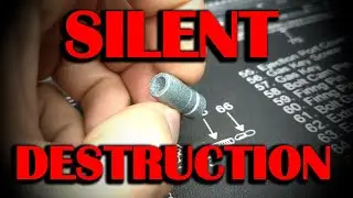 Silent Destruction Loads (HEAVY 195gr 38 spl HP) SUPER FUN!