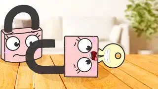 Lock key animation parody @alanbecker