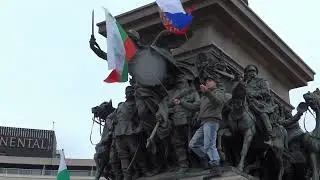 Болгария.София. 03.03. 2023. День освобождения Болгарии - Русской Армией от турецкого владычества