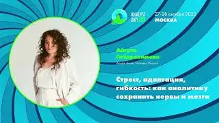 Стресс, адаптация, гибкость: как аналитику сохранить нервы и мозги