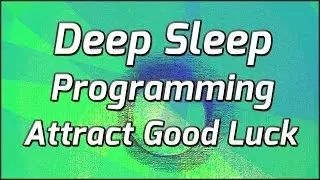 Deep Sleep Progamming For Attracting Good Luck (1 Hour, Ischronic Tone, No Headphones)