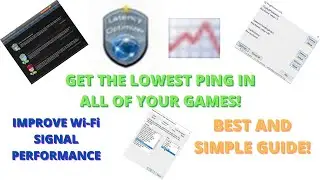 [NEW!] HOW To OPTIMIZE Your PING For GAMING!