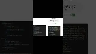 Alarm clock using HTML , CSS and Javascript | #shorts #subscribe #youtubeshorts #coding