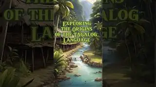The Origin History of Tagalog Language #shorts