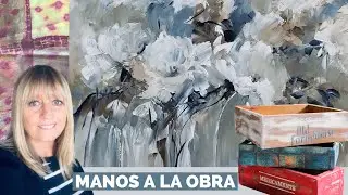 Manos a la Obra Tv 2023 Programa 7 Pintar Cuadros de Flores  Cajones de Madera Laminas  Pintar Seda