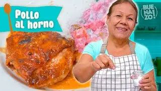 Peruvian baked CHICKEN with SALAD