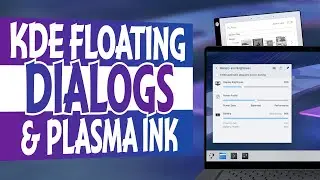I Made KDE Plasma Floating Dialogs!!