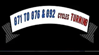 G71,G72,G73,G74,G75,G76 & G92 Cycles Turning Programming Explanation Detail