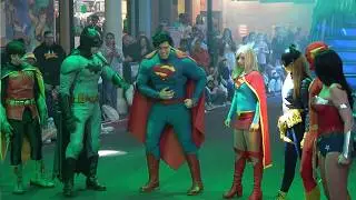 NEW DC Heroes vs Villains Live Show at Warner Bros. Movie World 2025 (Multi Angle)