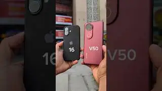 Vivo V50 vs iPhone 16 Camera Test 🔥