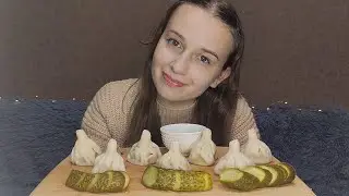 Мукбанг ХИНКАЛИ/Неудачное видео🥴