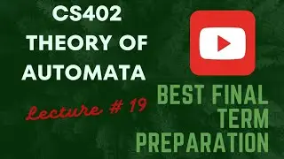 CS402 lecture 19 || CS402 midterm preparation||