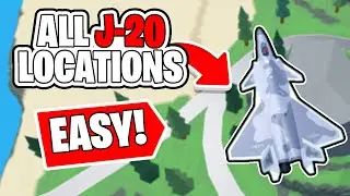 All The Locations For The New J-20 RPG Parts Scavenger Hunt! (Roblox Military Tycoon)