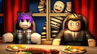 THE MANIAC IS IN THE MANSION! THE BACKGROUND OF CAMPING. Roblox Mansion