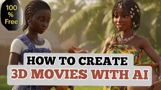 Create Realistic 3D AI Animation Movies Step-by-Step (Free Tools Tutorial)
