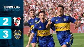 RIVER 2 - 3 BOCA I Resumen del partido I 