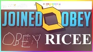 Obey Ricee Joined Obey!