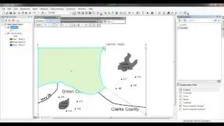 Use ArcGIS to Create Feature, Georeference and Digitize Image