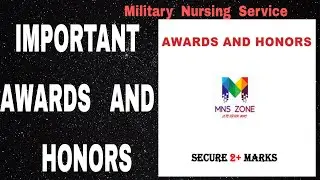 Awards And Honours