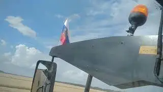 19 июля. День рождения за штурвалом комбайна. Уборка озимой пшеницы на РСМ-161.