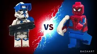 Clone\VS/Spider-Man (1/8, 2nd battle)