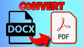 how to convert docx to pdf