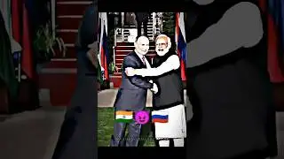 😈 Everyone is Gangster Until Real Gangster Arrives | MODI X Putin 😈 #shorts #modi #putin #status#pm
