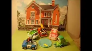 Поли Робокар | Эмбер любит печенье | Robocar Poli | Amber likes cookies