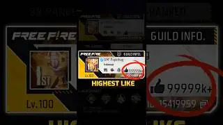 WORLD RECORD ID | #shorts #freefire #gametechz