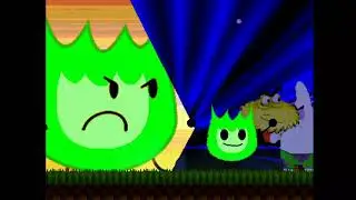 LG618 MUGEN Request: Firey & Blob Vs Patrick & Elmo