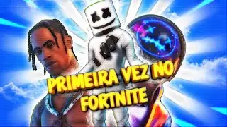PRIMEIRA VEZ NO FORTNITE!! - wieyra tv