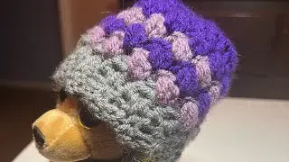Crochet Fun hat/free pattern/crochet along