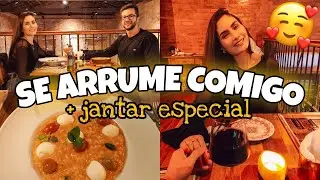 COMEMORANDO 3 ANOS DE CASADOS (SE ARRUME COMIGO + JANTAR)