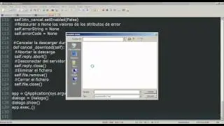 15 - Python PyQt (Interfaz gráfica) - Progress Bar (Descarga de archivos)