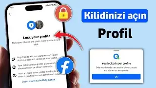 Facebook Profilini Resmi Olarak Kilitleme Yöntemi | Yeni Yöntem (2026)