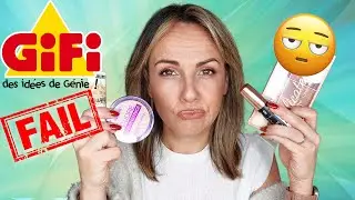 JE TESTE LE MAQUILLAGE GIFI : ENORME FLOP!!!