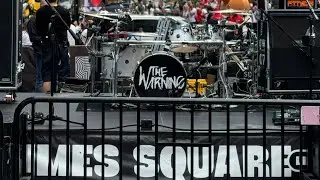 The Warning | TIMES SQUARE live Performance